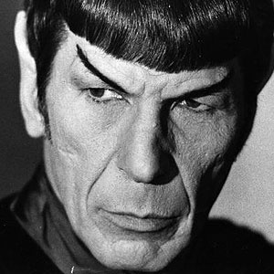 Photo:  Spock, Leonard Nimoy